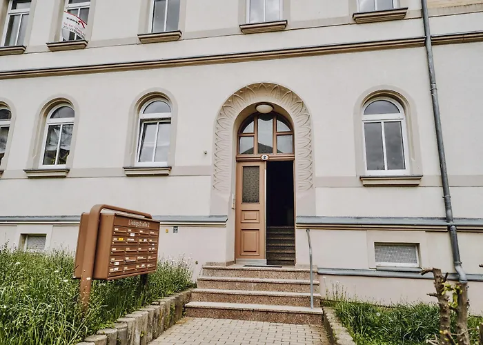 Edler Wohnraum Luxurioese 2 Sz Mit Balkon, Kaffeevollautomat, Klima & Lift Appartement Chemnitz